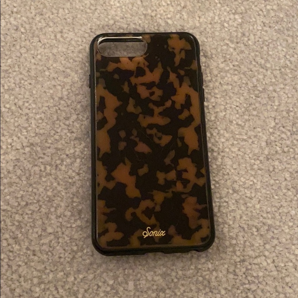 iPhone 7+ sonix tortoise case